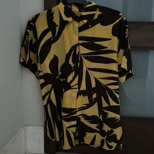 Matteau silk button down shirt